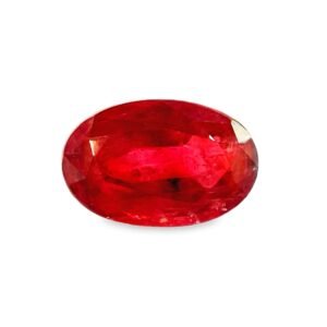 Ruby - Oval - 10.5 x 6.8 mm - 3.31 ct