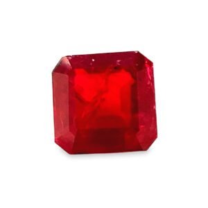 Ruby Pigeon Blood Red - Emerald Cut - 6.36 x 6.33 mm - 1.72 ct (NH)