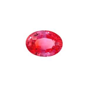Padparadscha Sapphire - Oval 7.10 x 5.12 mm - 1.21 ct