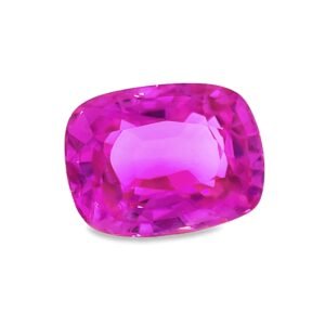 Pink Sapphire - Cushion 9.3 x 7.1 mm - 2.96 ct