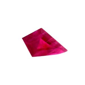 Burmese Ruby Vivid Pinkish Red - Kite 7.27 x 4.47 mm - 0.57 ct