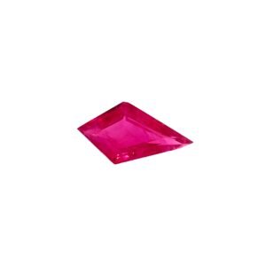 Burmese Ruby Vivid Pinkish Red - Kite 7.63 x 4.16 mm - 0.42 ct